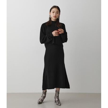 Off Shoulder Set Knit Onepiece アズールバイマウジー Azul By Moussy 250eac73 237i ファッション通販 マルイウェブチャネル