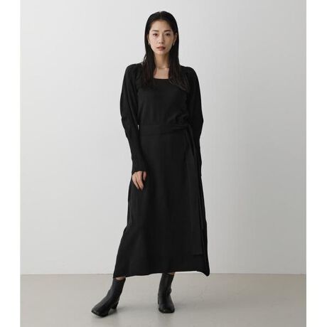 Square Neck Knit Onepiece アズールバイマウジー Azul By Moussy 250eac73 509i ファッション通販 マルイウェブチャネル