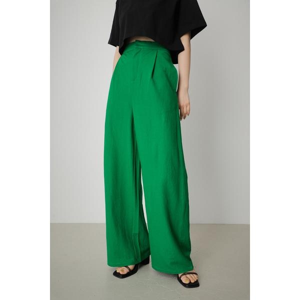 ARCTIC FEEL RELAX WIDE COLOR PANTS | アズールバイマウジー(AZUL BY 