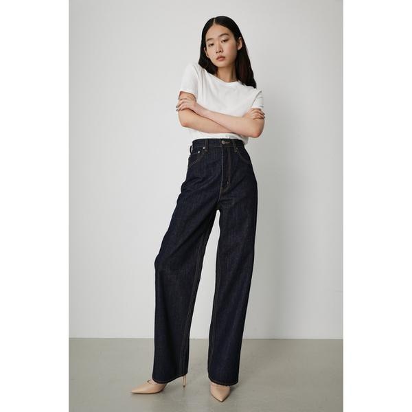 HIGH WAIST DENIM WIDE | アズールバイマウジー(AZUL BY MOUSSY