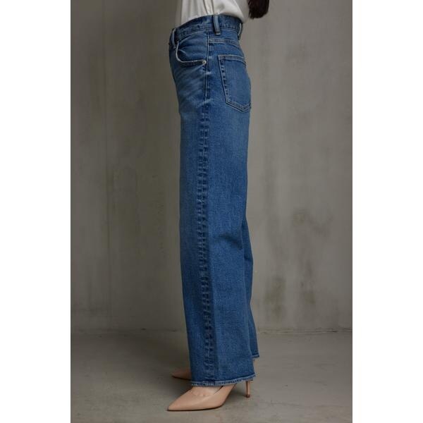 AZUL DENIM/ハイウエストオーバーラップデニム | アズールバイ