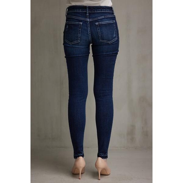 AZUL DENIM リペアスキニーデニム | アズールバイマウジー(AZUL