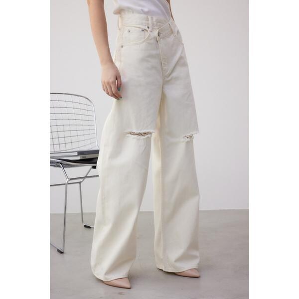 AZUL DENIM ダメージラップデニム | アズールバイマウジー(AZUL BY