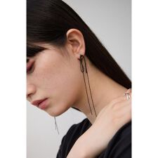 リボンモチーフスウィングピアス