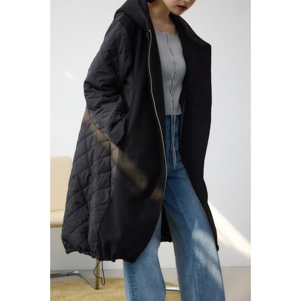 ジップアップファーコート | アズールバイマウジー(AZUL BY MOUSSY