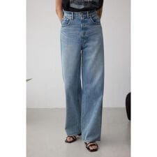 【堀田茜さん着用アイテム】AZUL DENIM ハイウエストワイドデニム
