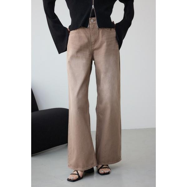 HIGH WAIST DENIM WIDE 2 | アズールバイマウジー(AZUL BY