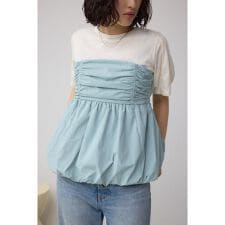 ペプラムバルーントップス | アズールバイマウジー(AZUL BY MOUSSY)