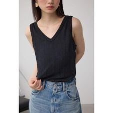 2WAYリブタンクトップ | アズールバイマウジー(AZUL BY MOUSSY)