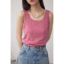 2WAYリブタンクトップ | アズールバイマウジー(AZUL BY MOUSSY)