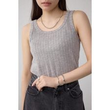 2WAYリブタンクトップ | アズールバイマウジー(AZUL BY MOUSSY)