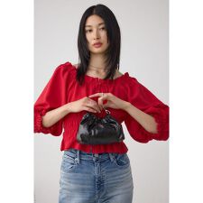メタルチェーンポシェットバッグ