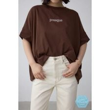 C/T冷感ロゴシシュウTシャツ