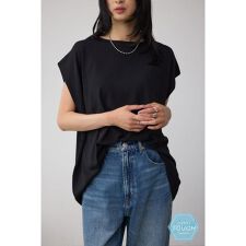C/T冷感 バックスリットワイドニット