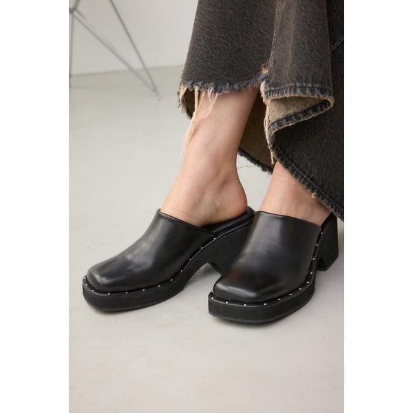 スタッズミュール スタッズデザインミュール | アズールバイマウジー(AZUL BY MOUSSY