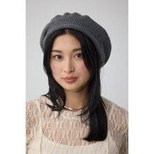 ニットベレー帽