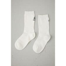 ワンポイント刺繍ソックス