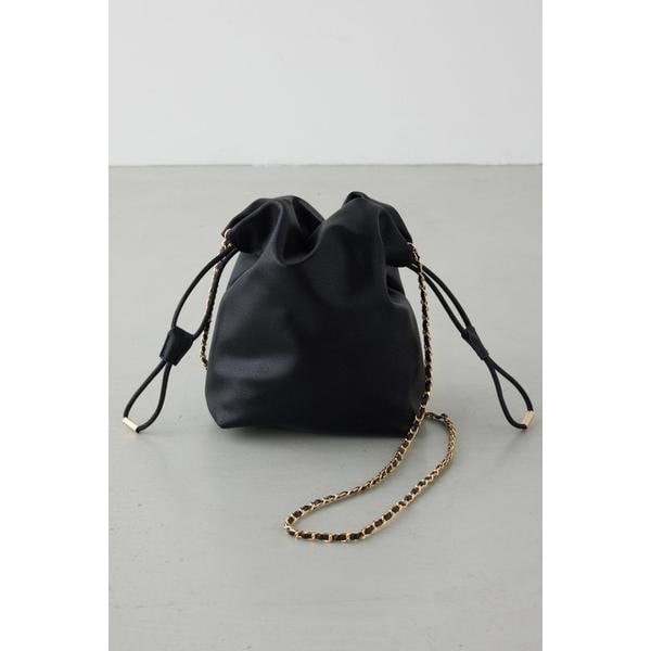 チェーンハンドルギャザートートバッグ | アズールバイマウジー(AZUL