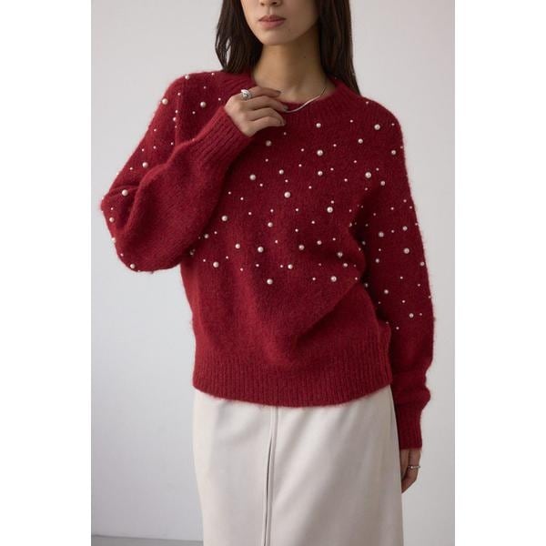 AZUL by moussy アズールバイマウジー ニット 5点 まとめ売り AZUL BY MOUSSY（アズールバイマウジー） シェニールケーブルVネック