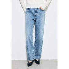 AZUL DENIM ストレートデニム ロング丈