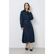 セルロースロングシャツワンピース