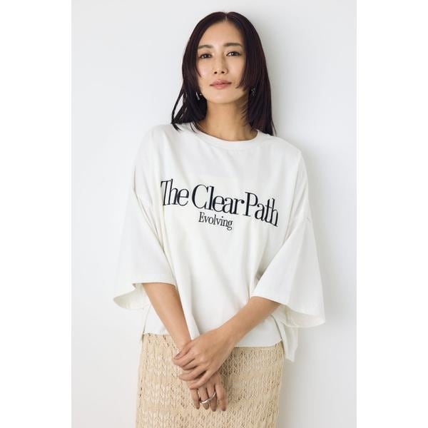 トップス 731 刺繍ロゴTシャツ | アズールバイマウジー(AZUL BY MOUSSY) | マルイ