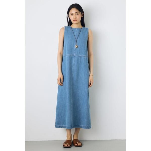 archi アーキ　デニム　ワンピース　美品 甘撚りデニムワンピース | アズールバイマウジー(AZUL BY MOUSSY