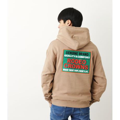 メンズボックスロゴパッチスウェットパーカー ロデオクラウンズ ワイドボウル Rodeo Crowns Wide Bowl 421eai90 141m ファッション通販 マルイウェブチャネル