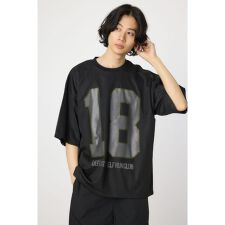 ロデオクラウンズ ワイドボウル(RODEO CROWNS WIDE BOWL)のメッシュドッキンクナンバーTシャツ