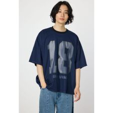 ロデオクラウンズ ワイドボウル(RODEO CROWNS WIDE BOWL)のメッシュドッキンクナンバーTシャツ