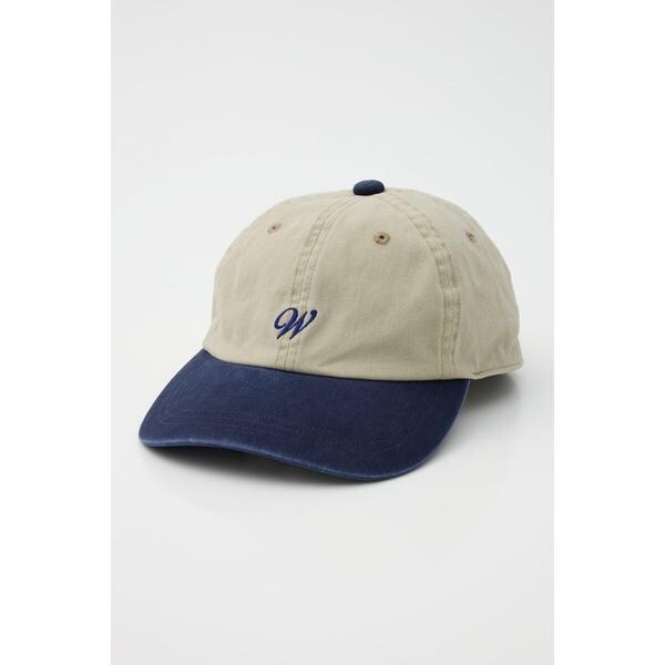 RODEO CROWNS - バナナマン×ロデオクラウンズ　ボアCAP キャップ　ブルー ピグメントワンポイントキャップ | ロデオクラウンズ ワイド