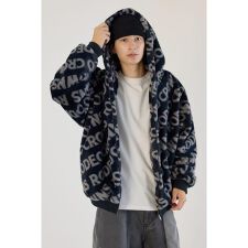 オールオーバーロゴファーブルゾン