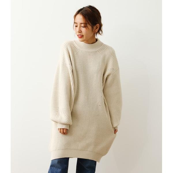 コクーンハイネックニットワンピース | ロデオクラウンズ ワイドボウル