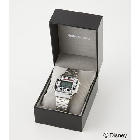 Mickey Metal Watch ロデオクラウンズ ワイドボウル Rodeo Crowns Wide Bowl 4daa01 0130 ファッション通販 マルイウェブチャネル