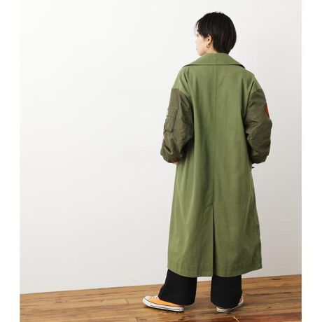 Web限定 ミリタリースリーブトレンチコート ロデオクラウンズ ワイドボウル Rodeo Crowns Wide Bowl 427eaa30 0910 ファッション通販 マルイウェブチャネル