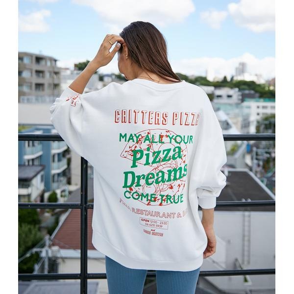 CP PIZZA DREAMS スウェット | ロデオクラウンズ ワイドボウル(RODEO