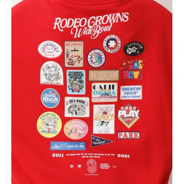 新品 Rodeo Crowns みこりん Bowl Wide Tシャツ 半袖 袖なし Aurafest Fi