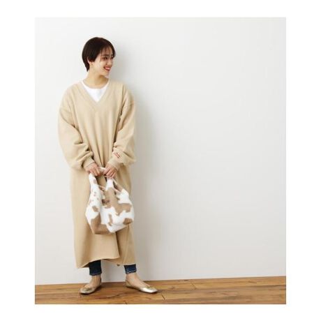 Web限定 Vネックスウェットロングワンピースwl ロデオクラウンズ ワイドボウル Rodeo Crowns Wide Bowl 427eaa 0770 ファッション通販 マルイウェブチャネル