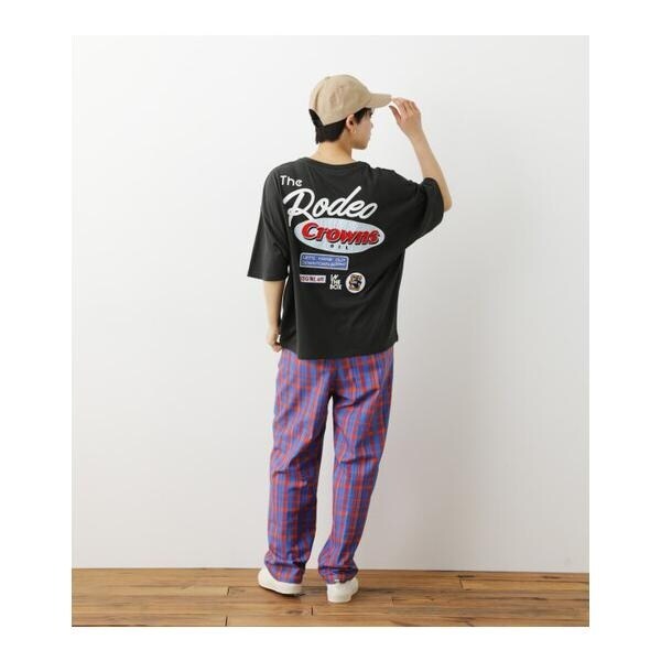 Web Outlet限定 Ol 日本産 Mix Big ワイドボウル ロデオクラウンズ Vネックtシャツ