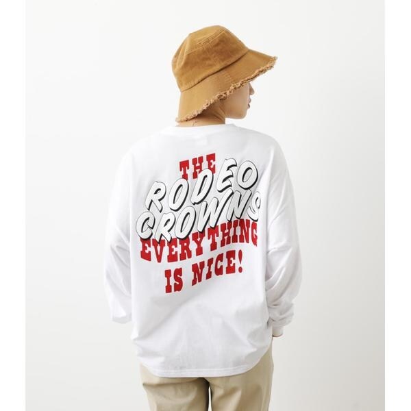 22超人気 Nice Waveルーズl S ロデオクラウンズ Tシャツ ワイドボウル