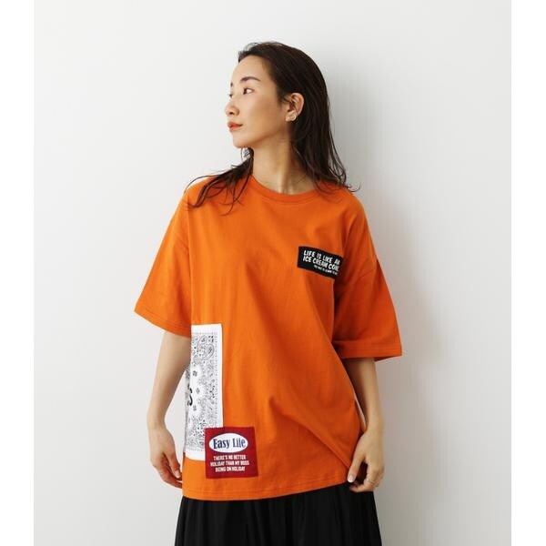 Custom Many Patch Tシャツ | ロデオクラウンズ ワイドボウル(RODEO