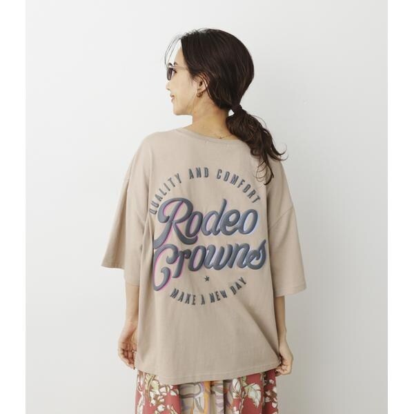 QC Vネック Tシャツ | ロデオクラウンズ ワイドボウル(RODEO