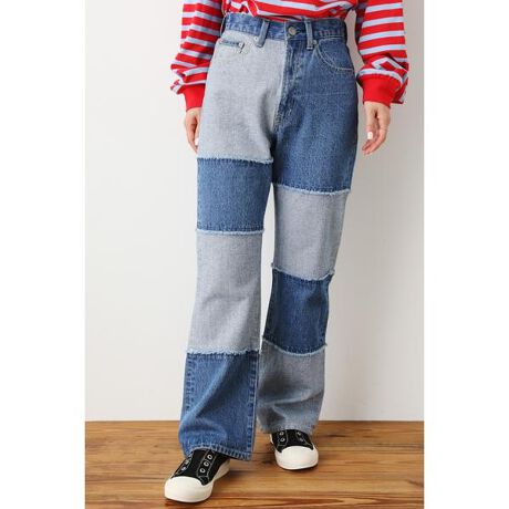 DENIM リメイクライクデニム | ロデオクラウンズ ワイドボウル(RODEO 