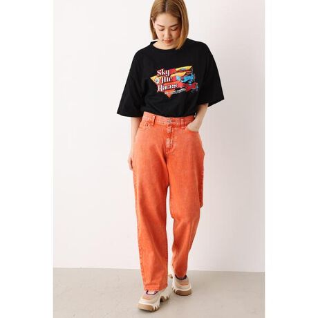 WEB限定）カラーデニムパンツ | ロデオクラウンズ ワイドボウル(RODEO 