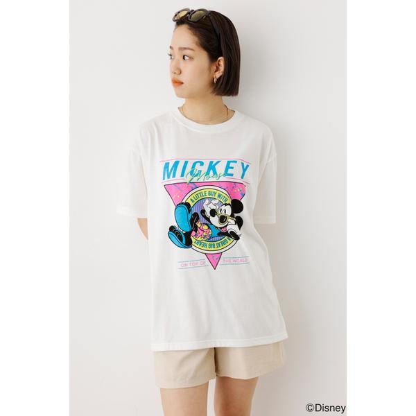 WEB限定）(MICKEY) NEON SURF Tシャツ | ロデオクラウンズ ワイド ...