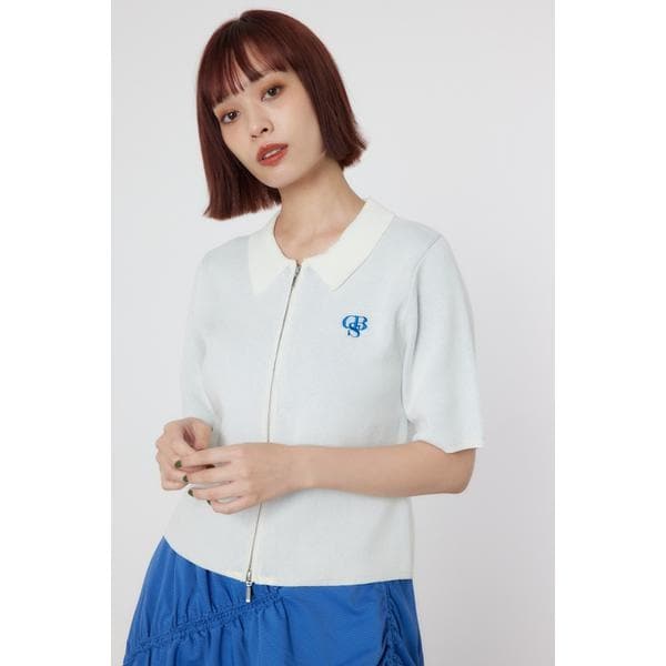 DSB ZIP KNIT トップス | ロデオクラウンズ ワイドボウル(RODEO