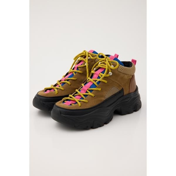 COLOR LACE HICUT SNEAKER | ロデオクラウンズ ワイドボウル