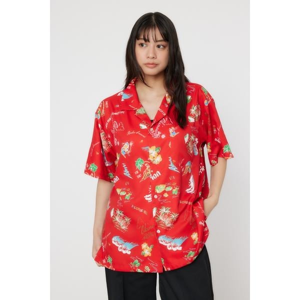 [}C]yUNISEXzOrion Beer x RCS ORI[vJ[Vc/fINEY Ch{EiRODEO CROWNS WIDE BOWLj RED5