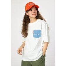 （UNISEX）【WEB限定】デニムポケットパッチTシャツ