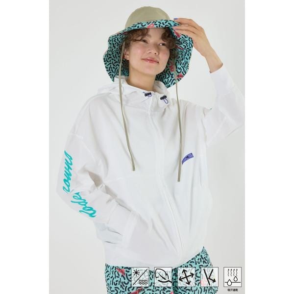 ロデオ　パーカー　オーバーサイズ RODEO CROWNS WIDE BOWL | (MR)NEON HOODIE (スウェット